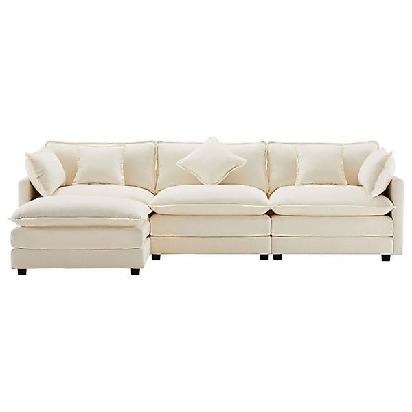 Veepeak Big-Sofa Dreisitzer-Sofa, Polstersofa günstig online kaufen