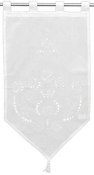 HOSSNER - ART OF HOME DECO Scheibengardine »Ortler«, (1 St.) günstig online kaufen