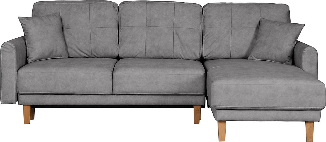 Home affaire Ecksofa »TRIPLO optionale Schlafsofa mit Bettkasten, Maße B/T/ günstig online kaufen