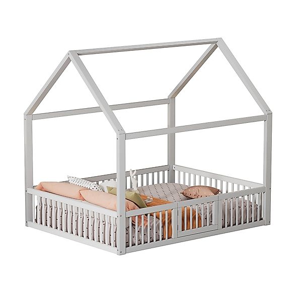 HAUSS SPOLE Kinderbett 140*200cm mit Türchen günstig online kaufen