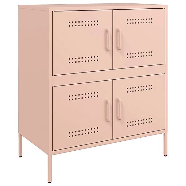 vidaXL Sideboard Rosa 68x39x79 cm Stahl 842953 günstig online kaufen