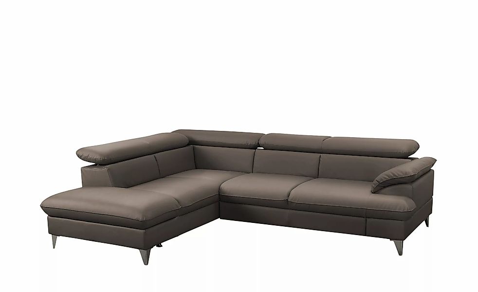 uno Ecksofa aus Kunstleder David ¦ braun ¦ Maße (cm): B: 208 H: 74 T: 256.0 günstig online kaufen