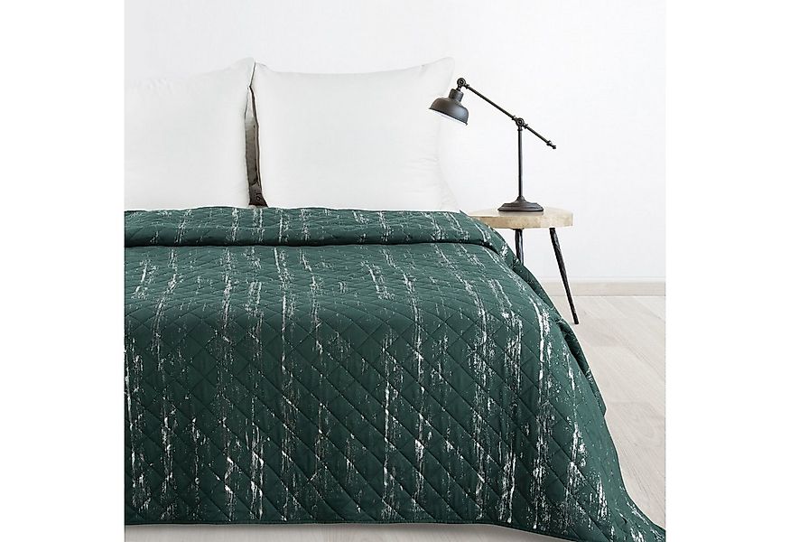 Design91 Tagesdecke Microfaser Decke Steppdecke Überwurf Gesteppte Karomust günstig online kaufen