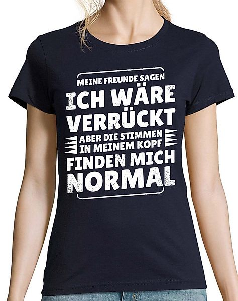 Youth Designz Print-Shirt Verrückt Normal Damen günstig online kaufen