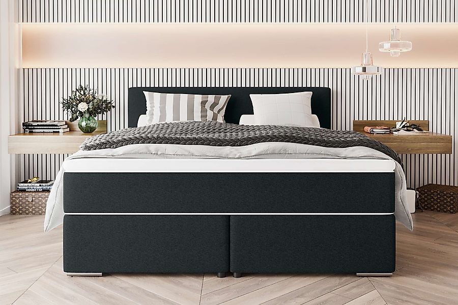 99rooms Boxspringbett Phönix (Schlafzimmerbett, Bett), mit günstig online kaufen