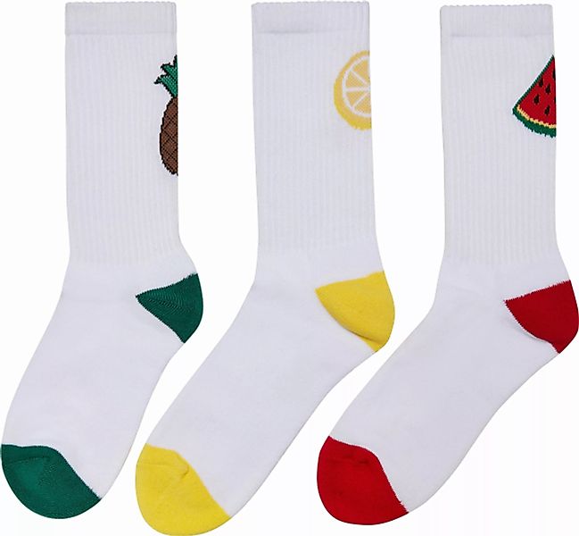 MisterTee Freizeitsocken "Accessoires Fancy Fruit Socks 3-Pack", (1 Paar) günstig online kaufen