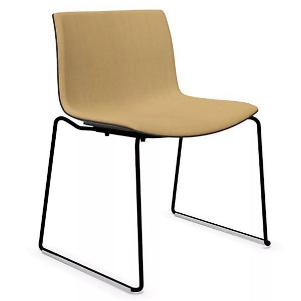 Arper CATIFA 53 2076 Stuhl gepolstert mit Kufengestell - konfigurierbar günstig online kaufen