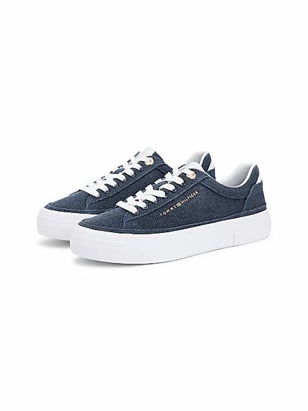 Tommy Hilfiger Plateausneaker "TH FOXING PLATFORM WASHED CANVAS" Freizeitsc günstig online kaufen