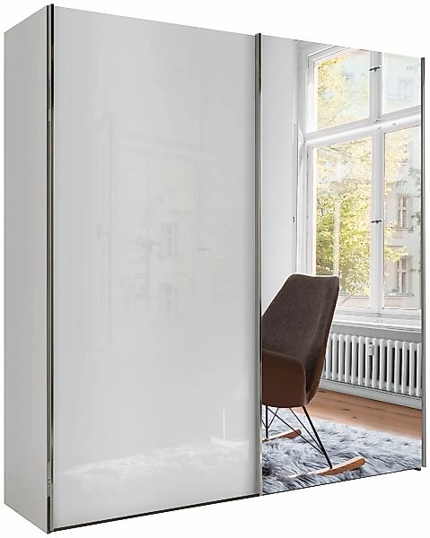 WIEMANN Schwebetürenschrank "Monaco", mit Glasfront sowie hochwertigen Besc günstig online kaufen