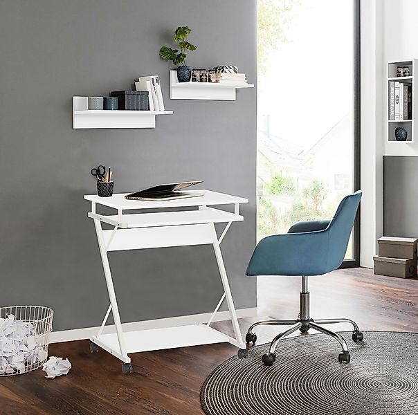 INOSIGN Computertisch »ERVIE, Rolltisch, Laptoptisch,«, stabiles Metallgest günstig online kaufen