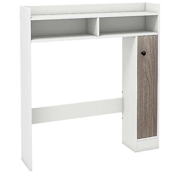 COSTWAY Badregal Toilettenschrank, Holz, mit verstellbaren günstig online kaufen