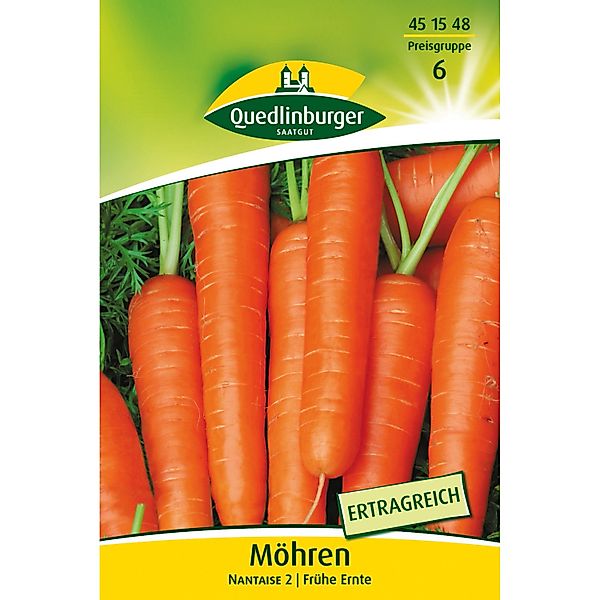 Quedlinburger Möhren ''Nantaise 2'' Großpackung günstig online kaufen