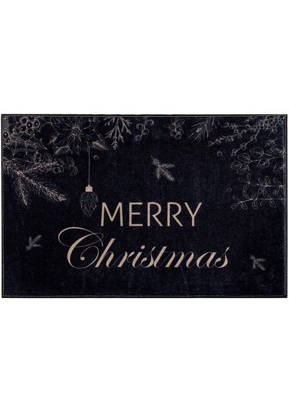Mazovia Designteppich Weihnachten Teppichmatte für Küche, günstig online kaufen