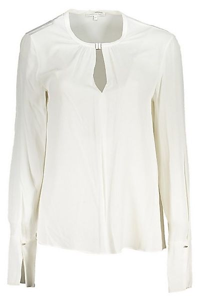 Patrizia Pepe Blusenshirt Elegantes Damenhemd: Weißes Langarmshirt mit günstig online kaufen