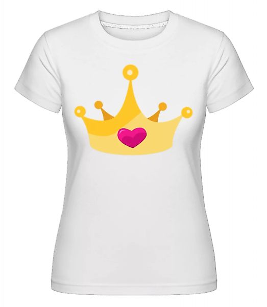 Princess Crown Yellow · Shirtinator Frauen T-Shirt günstig online kaufen