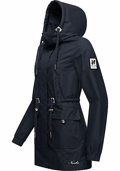 Navahoo Outdoorjacke "Neophee", mit Kapuze, Damen Übergangs Parka aus recyc günstig online kaufen