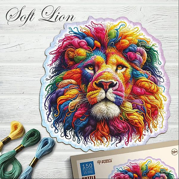 Wooden City Puzzle WOODEN CITY Holzpuzzle 150 Puzzleteile Tierpuzzle, 150 P günstig online kaufen