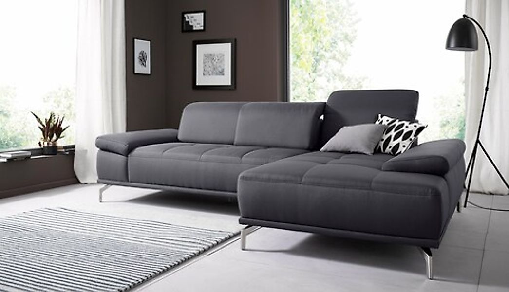 Places of Style Ecksofa »Caluna«, Inkl.Sitztiefenverstellung, wahlweise mit günstig online kaufen