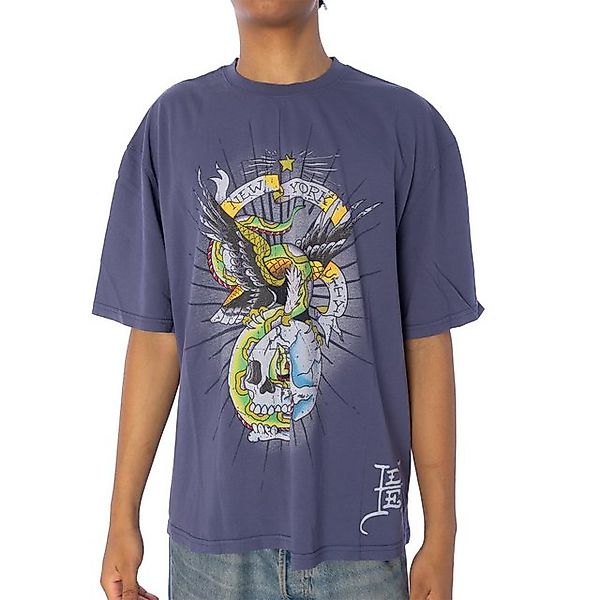 Ed Hardy T-Shirt T-Shirt Ed Hardy Eagle & Snake Battle, G L, F indigo günstig online kaufen