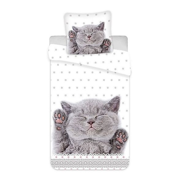 Jerry Fabrics Bettwäsche Kätzchen Katze - Wende-Bettwäsche-Set mit Kitten, günstig online kaufen