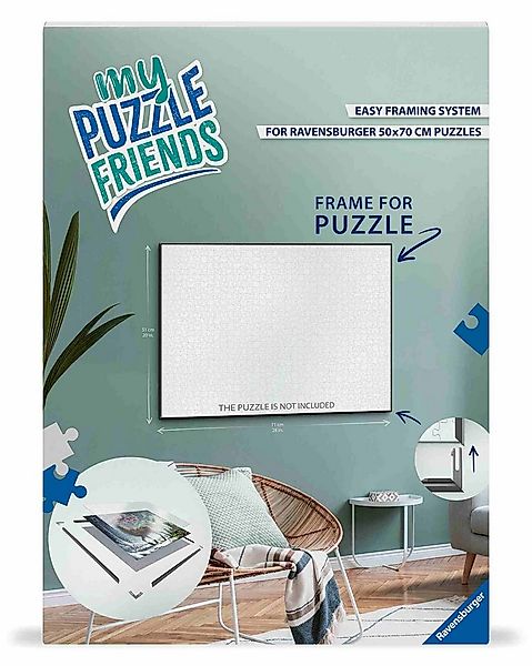 Ravensburger Puzzle Puzzlezubehör - Puzzle-Rahmen, schwarz, Puzzleteile günstig online kaufen