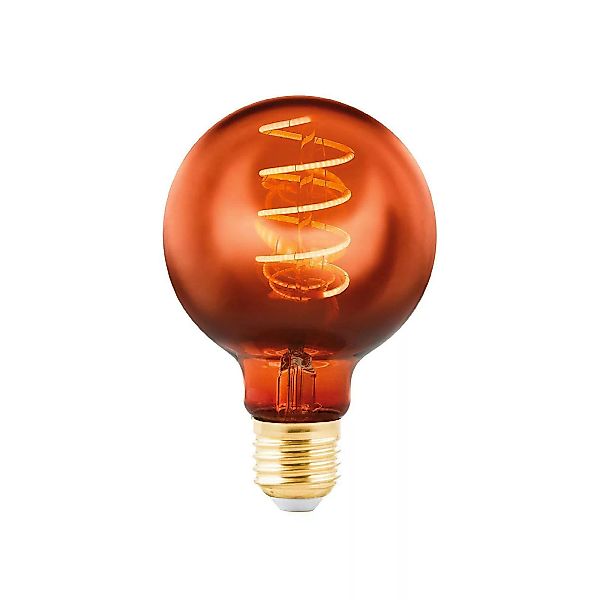LED-Globe E27 G80 4W Filament 2.000K kupfer günstig online kaufen