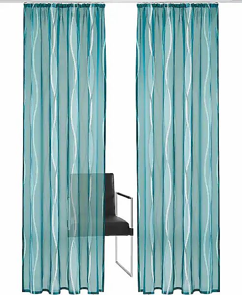 my home Gardine Dimona, Kräuselband (2 günstig online kaufen