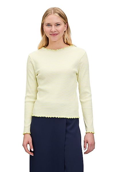 Cartoon Kurzarmshirt Damen Langarm-Shirt mit Kragen (1-tlg) günstig online kaufen