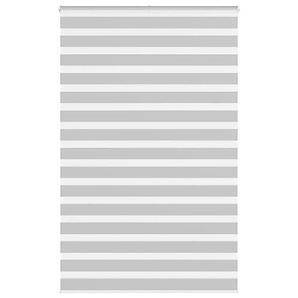 vidaXL Doppelrollo Hellgrau 145x230 cm Stoffbreite 140,9 cm Polyester 40145 günstig online kaufen