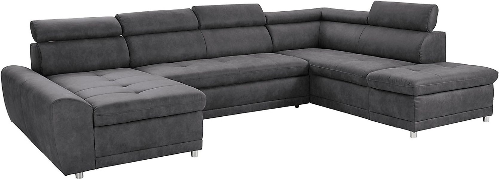 sit&more Wohnlandschaft »Riva U-Form« wahlweise mit Bettfunktion günstig online kaufen