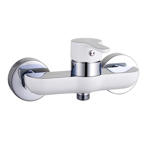 Eisl Duscharmatur DIZIANI Wasserhahn Bad, Mischbatterie Dusche in Weiß/Chro günstig online kaufen