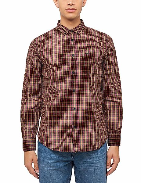 MUSTANG Langarmhemd "Style Clemens Basic CH" günstig online kaufen