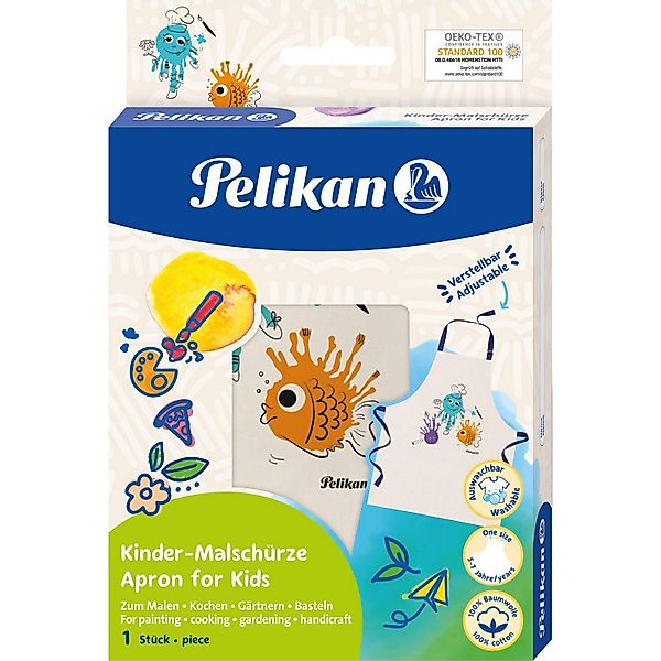 Pelikan Bastelnaturmaterial Pelikan Kinder-Malschürze günstig online kaufen