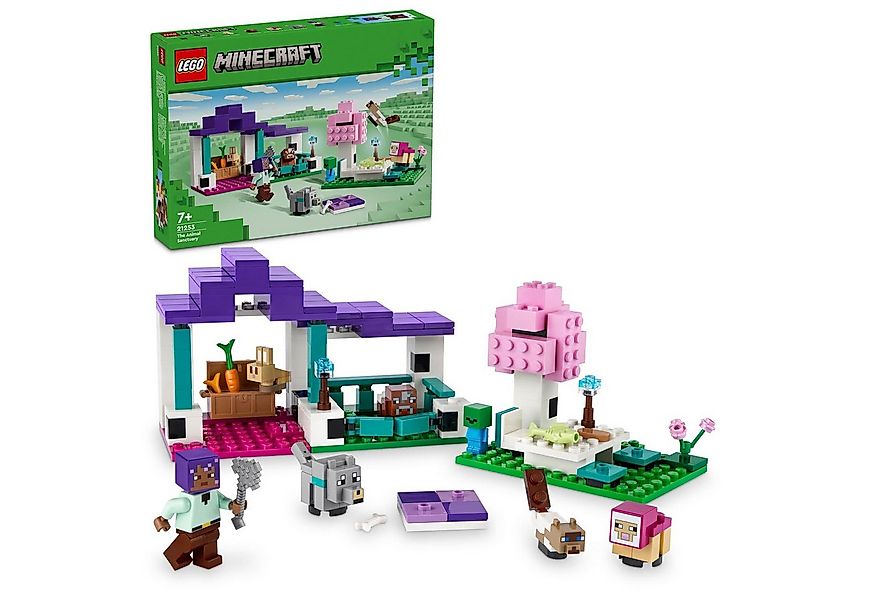 LEGO® LEGO® 21253 Minecraft - Das Tierheim Konstruktions-Spielset günstig online kaufen