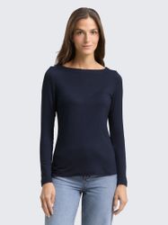 TOM TAILOR Langarmshirt T-Shirt Slim Fit günstig online kaufen