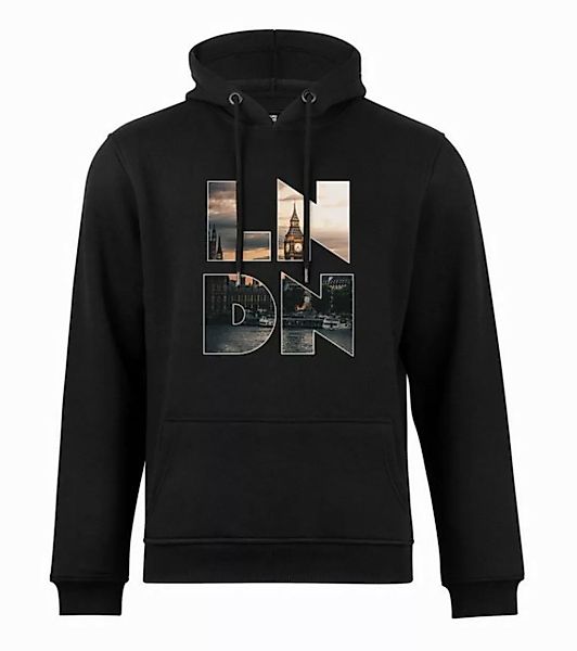 Cotton Prime® Hoodie Skyline London - Weltenbummler Kollektion mit weichem günstig online kaufen