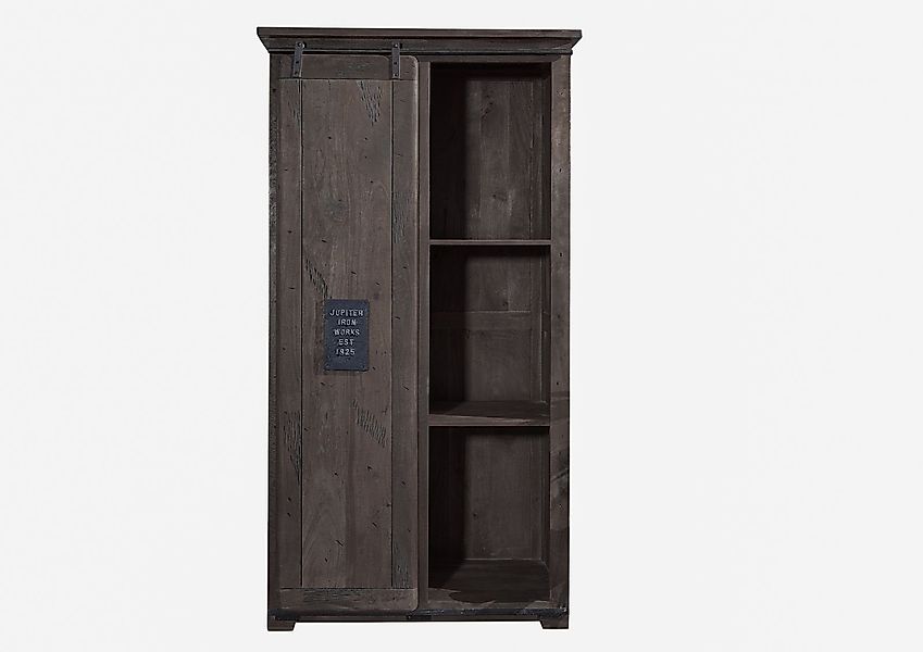 Massivmoebel24 Dreh-/Schwebetürenschrank #216 (Schrank Mango 100x60x190 günstig online kaufen
