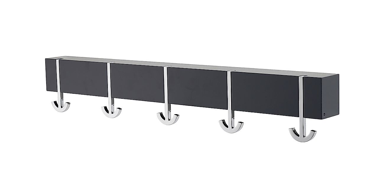 Wandgarderobe ANCORA CINQUE  Buche anthrazit lackiert günstig online kaufen