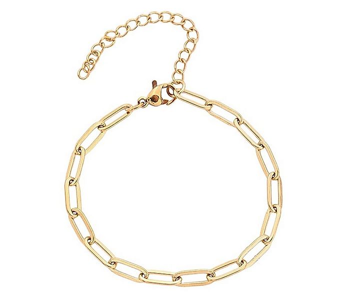 KARMA Edelstahlarmband Silber oder Gold Gliederarmband Damen Damenarmband M günstig online kaufen