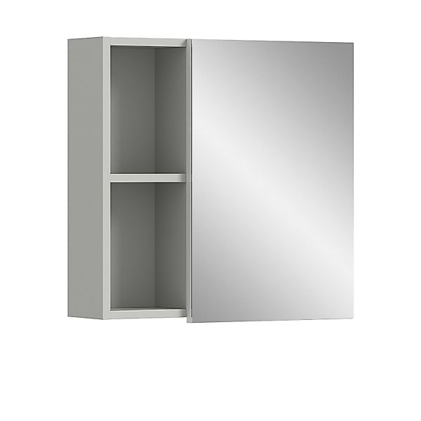 Inn.Furn Spiegelschrank Grau 55 cm mit Soft-Close Carlo günstig online kaufen
