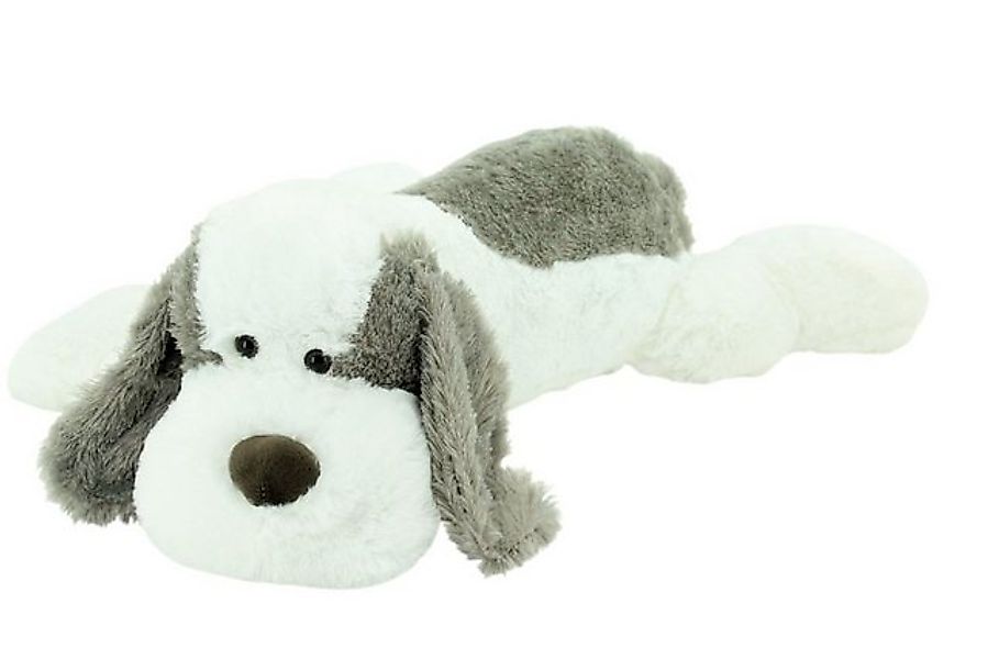 Sweety-Toys Kuscheltier Sweety-Toys 5000 Riesen Plüschhund 80 cm weiss-grau günstig online kaufen