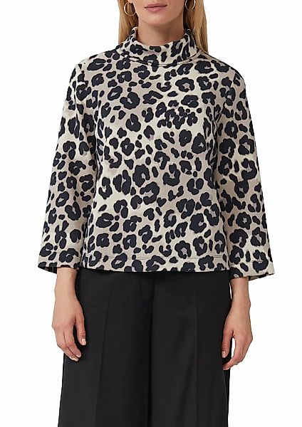 s.Oliver BLACK LABEL Sweatshirt, mit All-Over Print günstig online kaufen