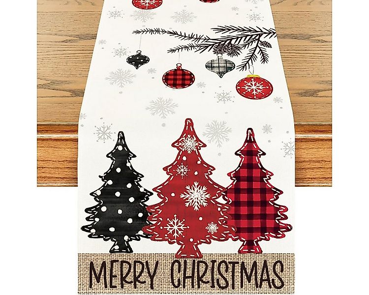 FOUORTUNATE-BEE Tischläufer Weihnachtsdeko Innen Tischläufer Weihnachten De günstig online kaufen