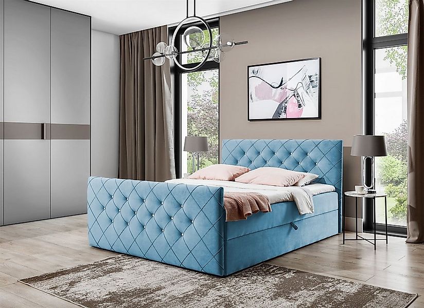 Fun Möbel Boxbett Schlafzimmerbett CARO in günstig online kaufen