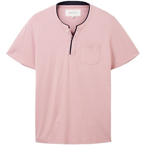 Tom Tailor  T-Shirt T-Shirt Kurzarmshirt Henley günstig online kaufen