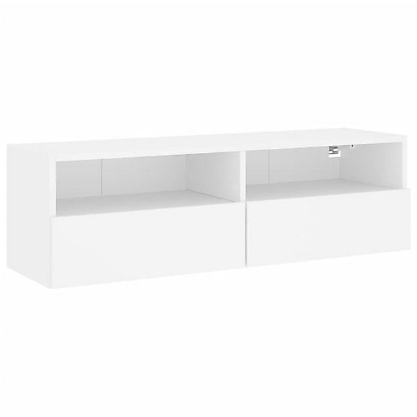 vidaXL TV-Schrank TV-Wandschrank Weiß 100x30x30 cm Holzwerkstoff günstig online kaufen