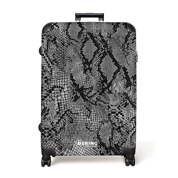NoBoringSuitcases.com© Hartschalen-Trolley Tiermuster - Schlange - günstig online kaufen