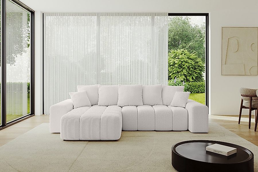 ALTDECOR Ecksofa ENIL-L, Couch mit Schlaffunktion, günstig online kaufen