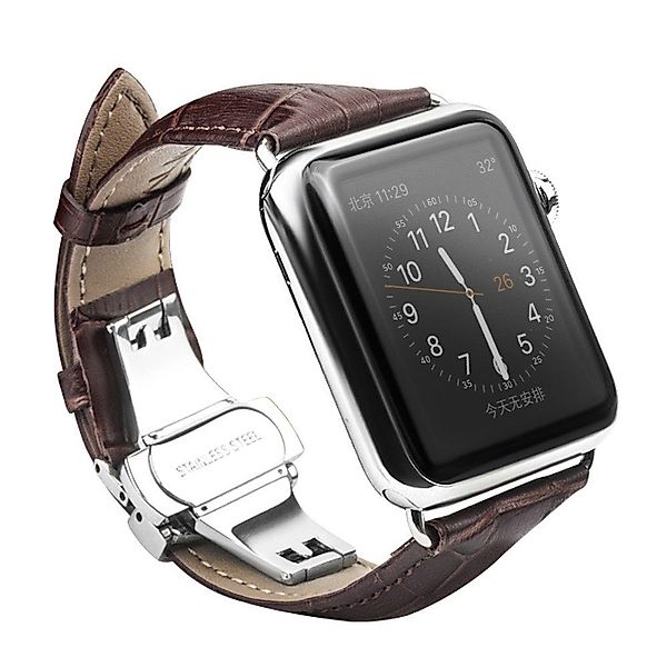 CoverKingz Smartwatch-Armband Lederband für Apple Watch günstig online kaufen