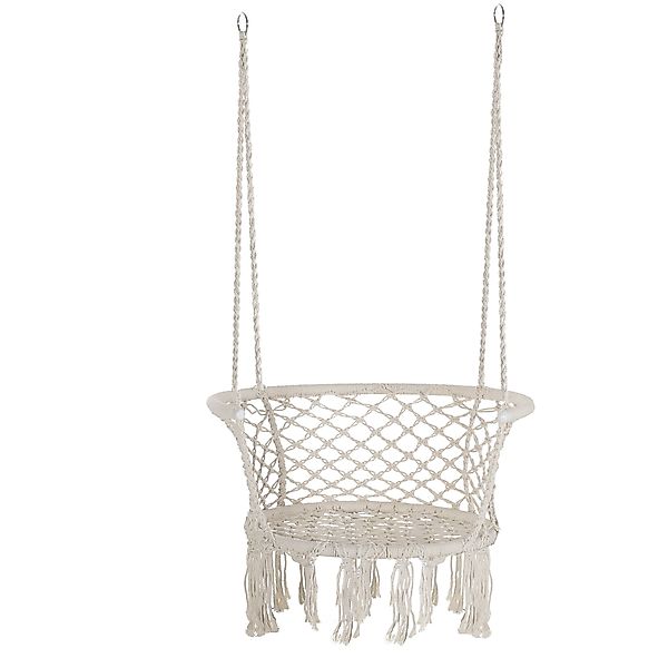 Outsunny Garten-Hängematte Boho Chic aus Polyester und Makramee für Innen u günstig online kaufen